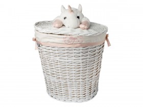 Бельевая корзина Единорог