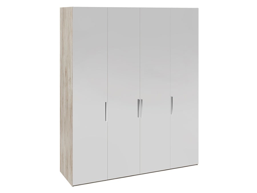 Распашной шкаф Шкаф 4 дв с зеркалом Эмбер