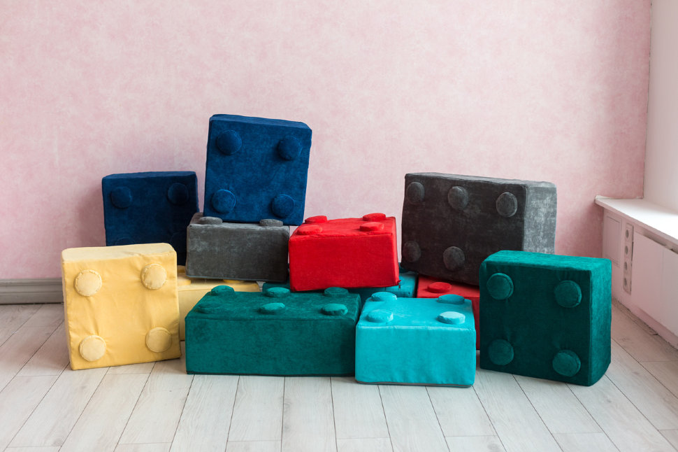 Детский пуфик Конструктор К