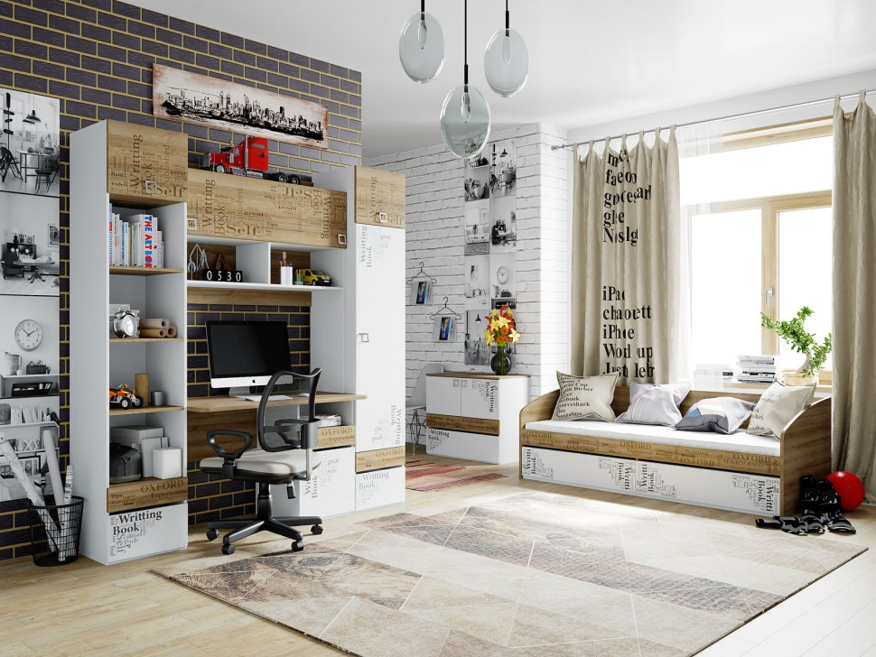 Детский шкаф Оксфорд