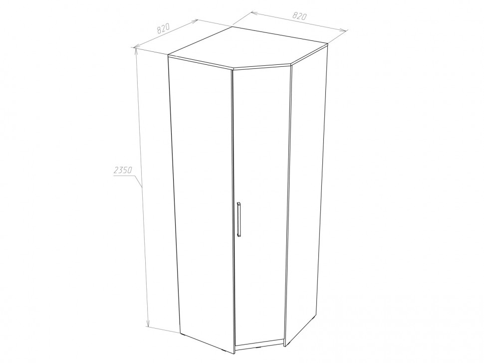 Шкаф угловой Марика-2