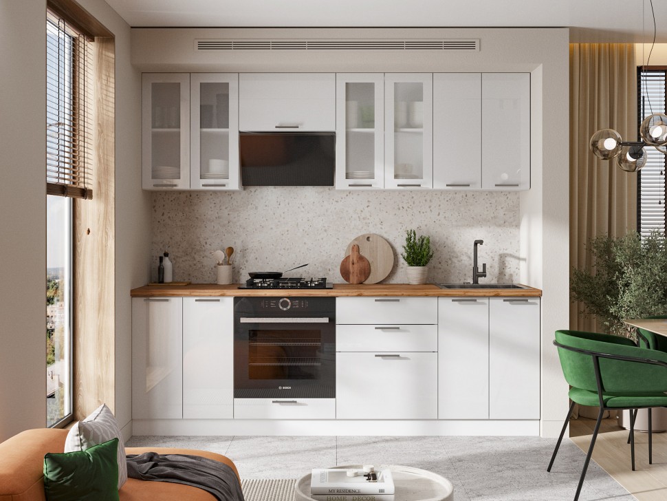 Кухонный гарнитур Бреста 240 см