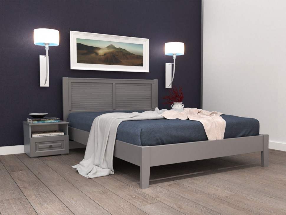 Двуспальная кровать Массив Сосны Адела Массив Сосны