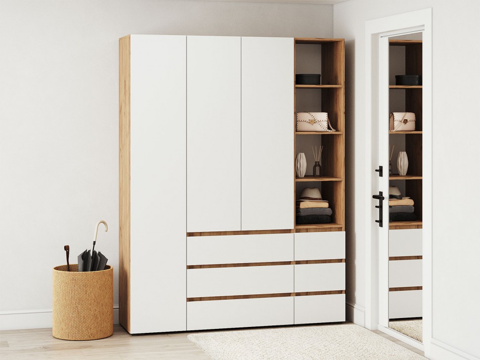 Прихожая Хелен со стеллажом