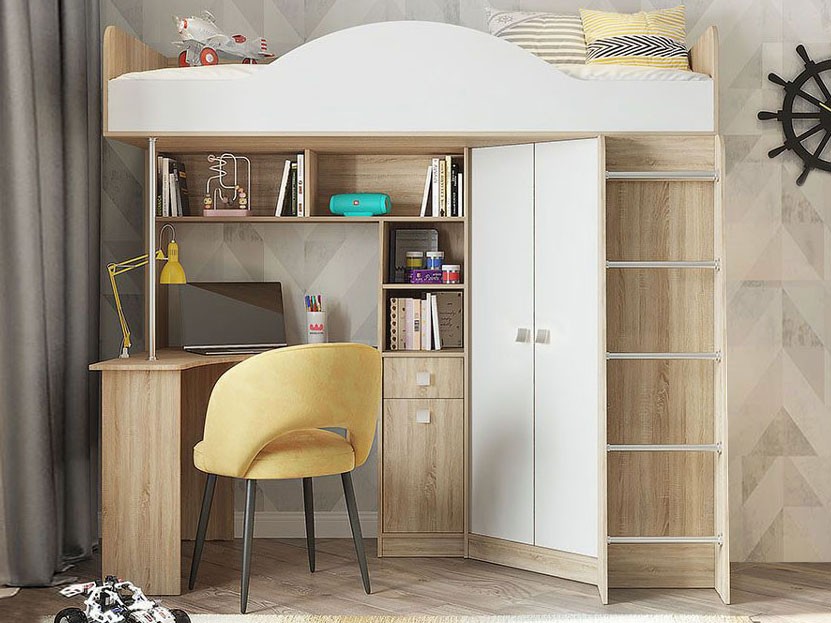 Кровать-чердак Мега