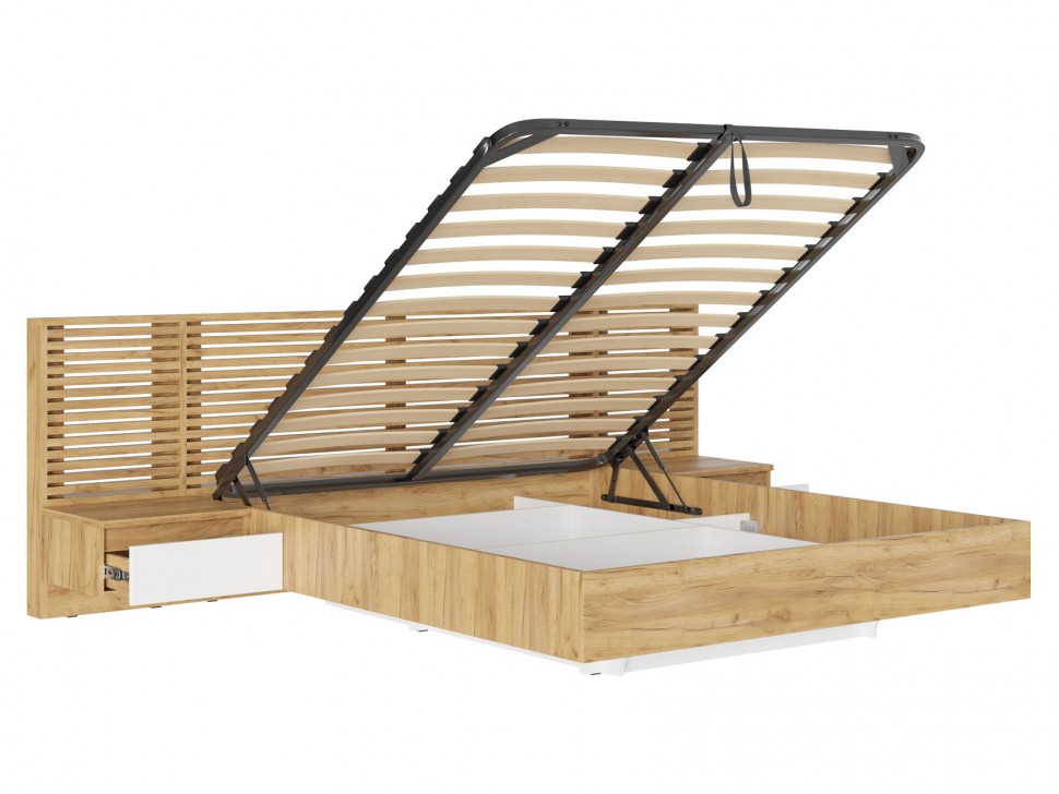 Кровать с подъемным механизмом Бостон ПМ