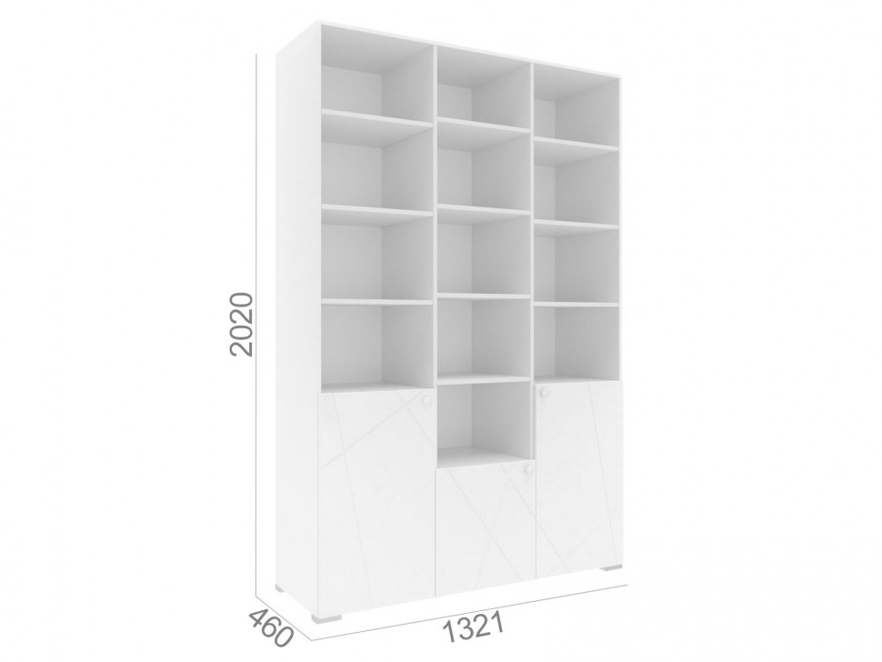 Стеллаж в детскую Абрис