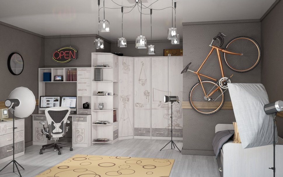 Стеллаж в детскую Селфи