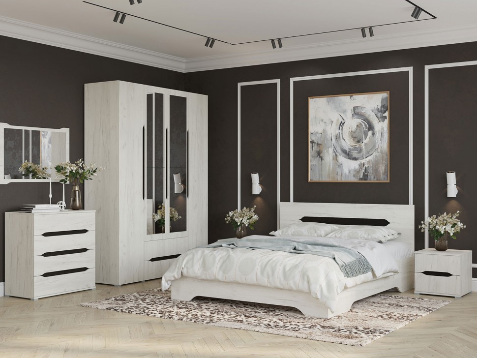 Двуспальная кровать Вега