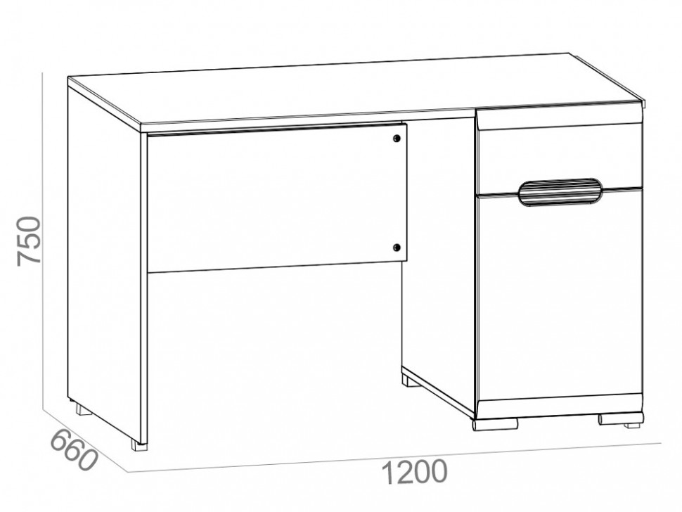 Письменный стол Стол письменный Ацтека