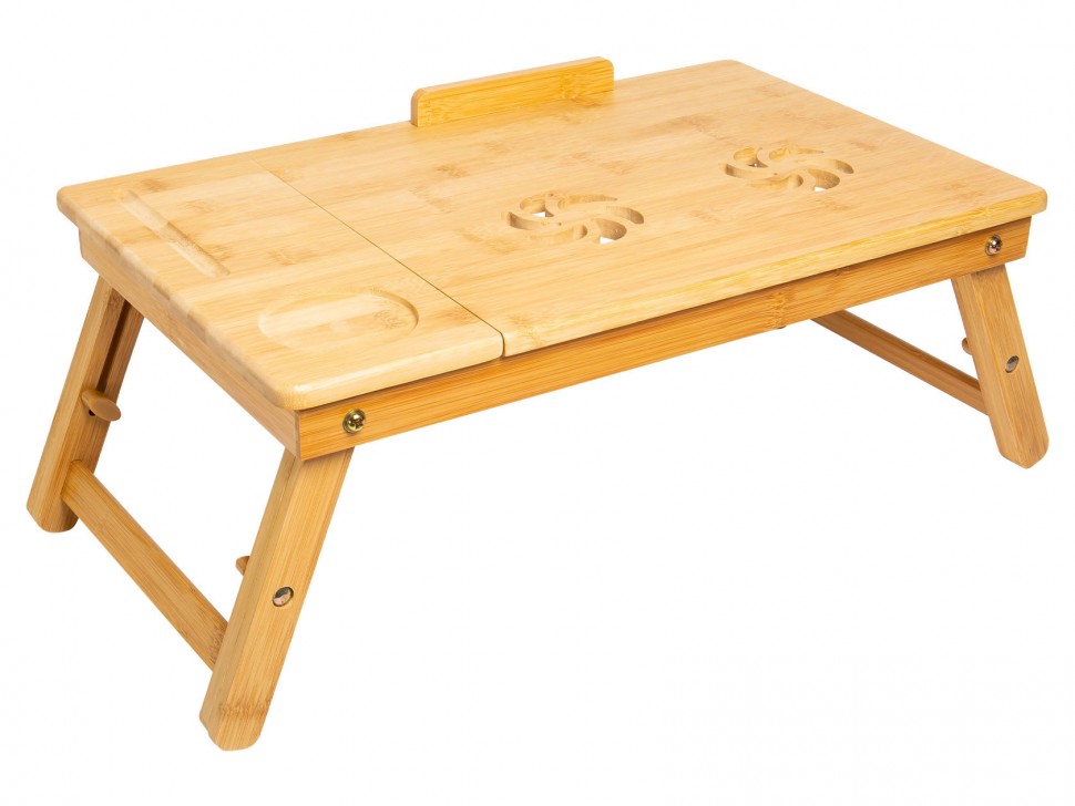 Поднос со складными ножками Бамбук