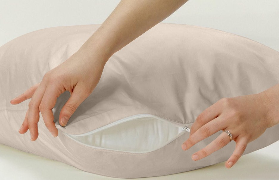 Комплект наволочек Джерси, чайная роза