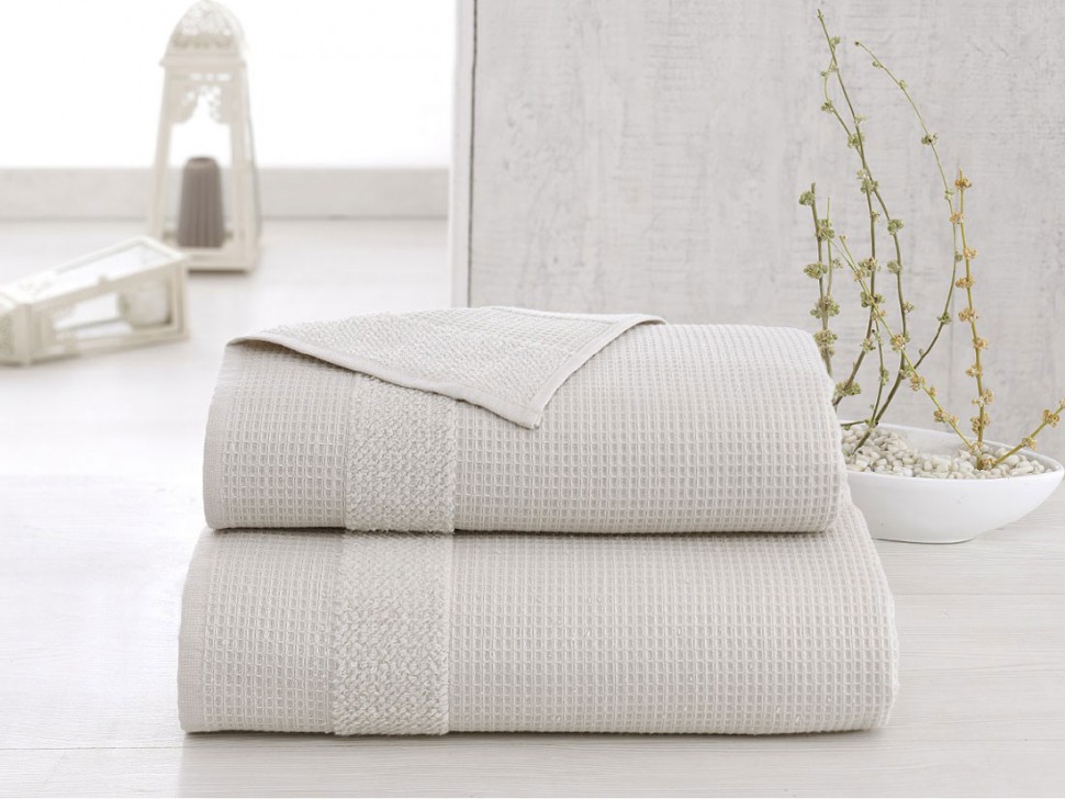 Полотенце микрокотон "KARNA" TRUVA двухсторонний 50x100