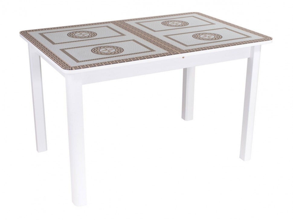 Кухонный стол Танго ПР со стеклом с ножками 04