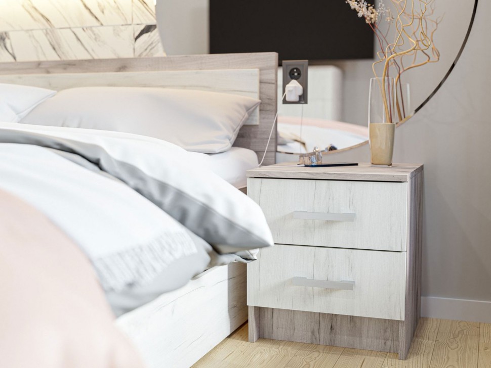 Прикроватная тумба Спальня ГАРМОНИЯ ТБ 601  (0,4х0,45х0,408)