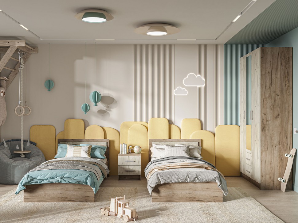 Прикроватная тумба Спальня ГАРМОНИЯ ТБ 601  (0,4х0,45х0,408)