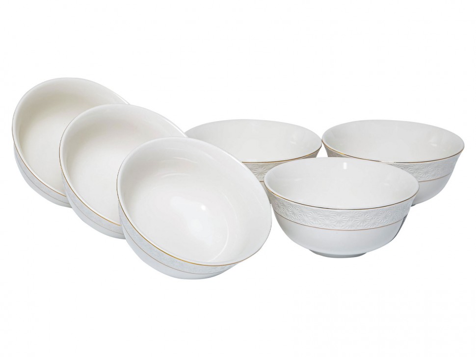 Набор салатников Нежность 6 предметов