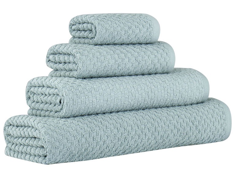 Полотенце махровое "KARNA" с жаккардом DAMA 90x180 см